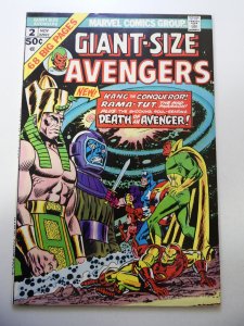 Giant-Size Avengers #2 (1974) VF+ Condition