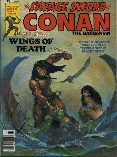 Savage Sword of Conan (1974 series) #19, VF+ (Stock photo)