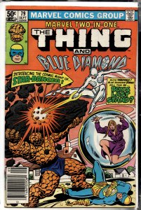 Marvel Two-in-One #79 (1981) Blue Diamond