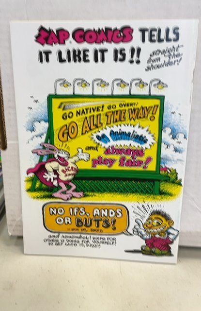 Zap Comix #2 (1968) 7th printing