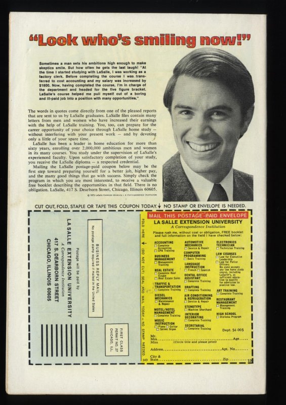 Amazing Adventures #25 VG 4.0