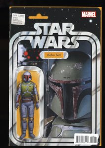 Star Wars (2015) #4 NM+ 9.6 Action Figure (Boba Fett) Variant 1st Sana Starros!