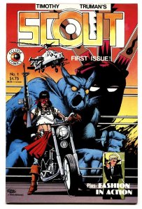 Scout #1 1985-Movie on the way-Comic Book First issue VF/NM