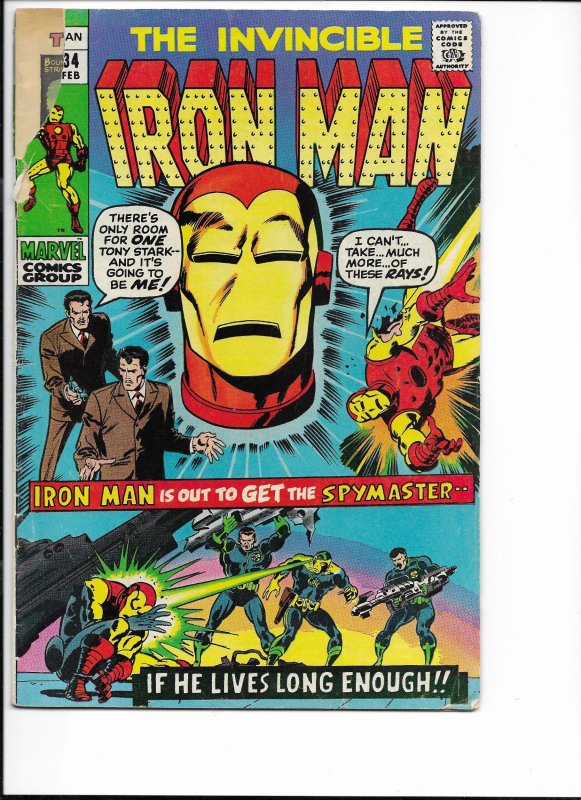 Iron Man #34  (1971)