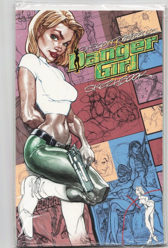 Danger Girl Sketchbook (2001) Danger Girl