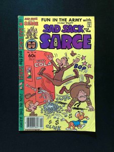 Sad Sack Sarge #153  HARVEY Comics 1982 VG/FN NEWSSTAND