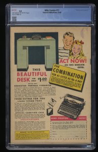 Whiz Comics #11 CGC GD/VG 3.0 Off White to White