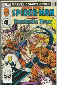 Marvel Team-Up #133 ORIGINAL Vintage 1983 Spiderman Fantastic Four