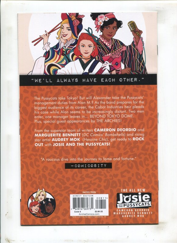 Josie and the Pussycats #8 9.0 (2017)