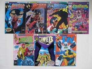 IMPACT COMICS LOT OF 12 - JAGUAR, FLY, WEBB, CRUSADERS, COMET