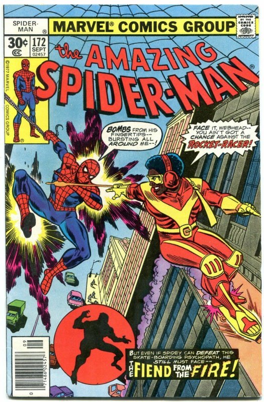 Amazing Spider-Man #172 1977- Rocket-Racer- Marvel comics VF