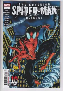 SUPERIOR SPIDER-MAN RETURNS (2023 MARVEL) #1 CVR A RYAN STEGMAN