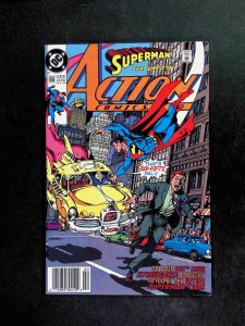 Action Comics #650  DC Comics 1990 VF+ Newsstand