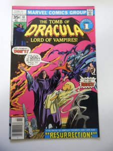 Tomb of Dracula #61 (1977) FN/VF Condition