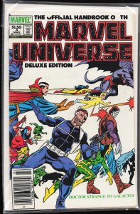 The Official Handbook of the Marvel Universe #4 (1985) Doctor Strange