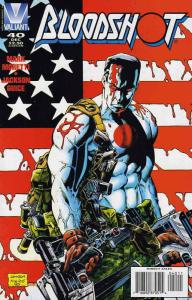 Bloodshot #40 VF/NM; Valiant | save on shipping - details inside