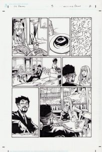 BPRD: Dead Remembered #3 Pg. 2 - INTERIOR PAGE - KARL MOLINE 2011 (HELLBOY UNI)