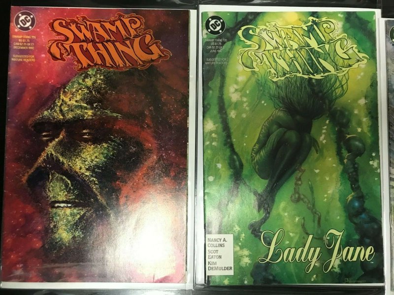 SWAMP THING 6PC LOT (FN) TV SHOW!! GREAT COVERS!! 1992