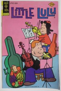 LITTLE LULU #232 VG- Gold Key Comics! Tubby & Lulu cover!