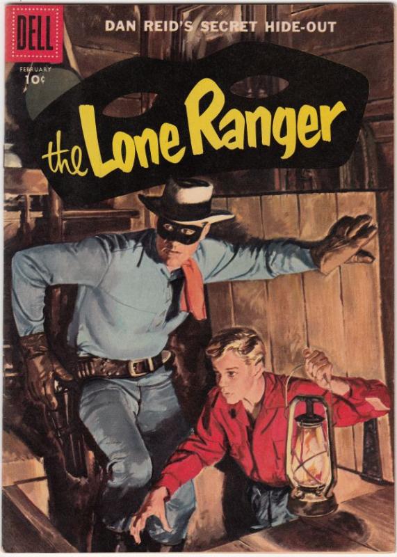 Lone Ranger, The #104 (Feb-57) VF+ High-Grade The Lone Ranger, Tonto, Silver