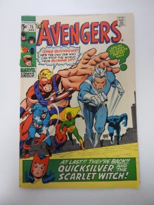 The Avengers #75 (1970) VG- condition see description
