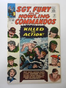 Sgt. Fury #18 VG Condition