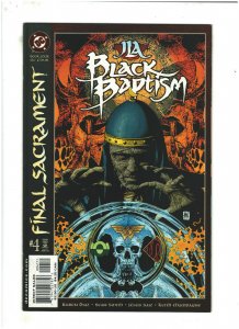 JLA Black Baptism #4 VF+ 8.5 DC Comics 2001 Wonder Woman & Batman 