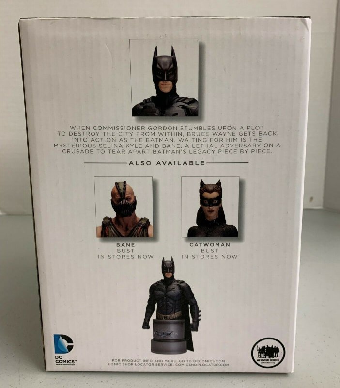 The Dark Knight Rises Batman Bust DC Collectibles 