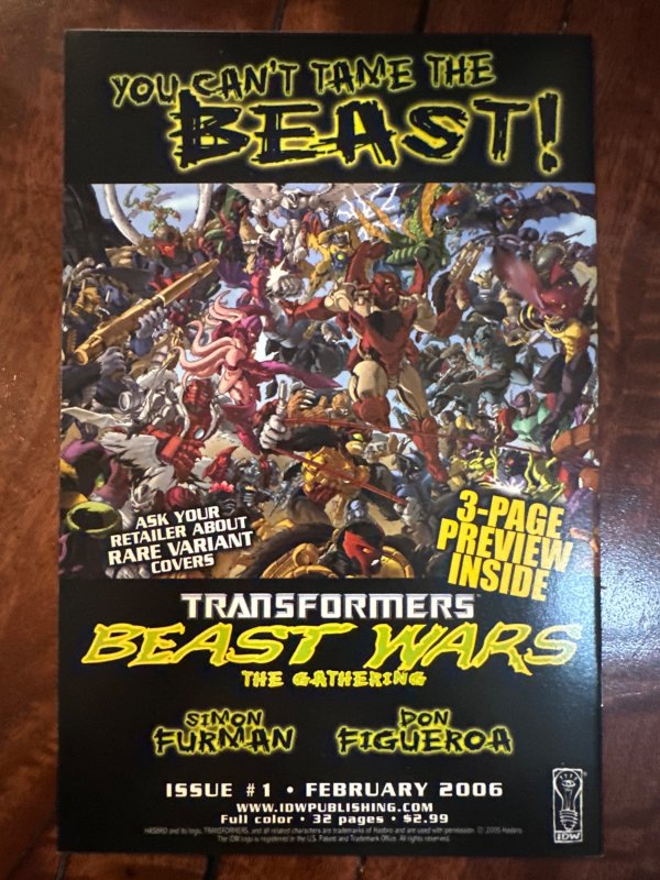 Transformers: Infiltration #1 (2006)