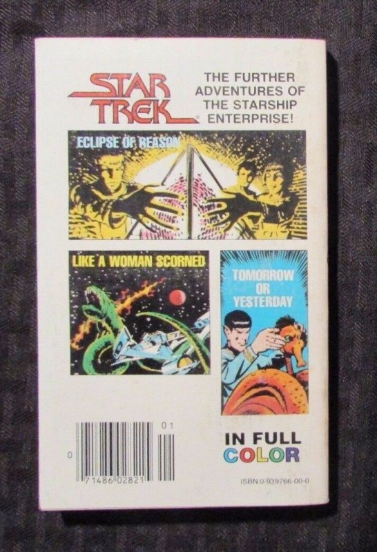 1982 STAR TREK Movie Adaptation FN+ 6.5 1st Marvel Illustrated Paperback