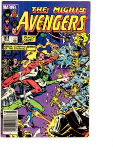 7 The Mighty Avengers Marvel Comic Books # 246 247 248 249 250 251 252 Thor BH6