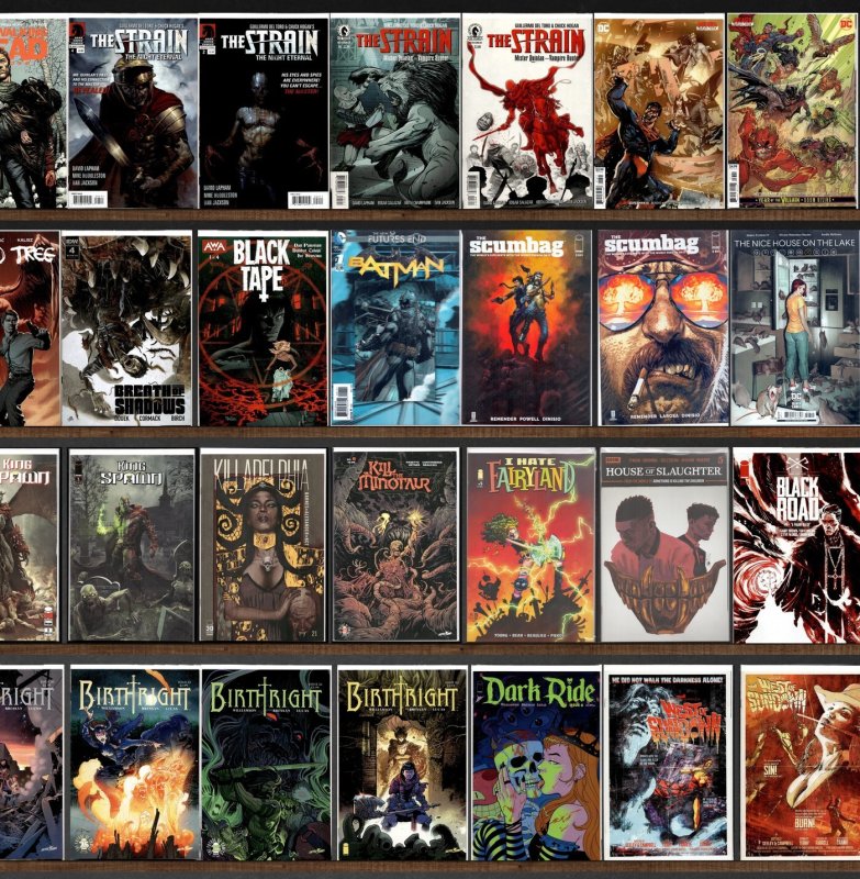 Huge Lot 140+ Comics with Birthright, Curse Words, The Scumbag & More!