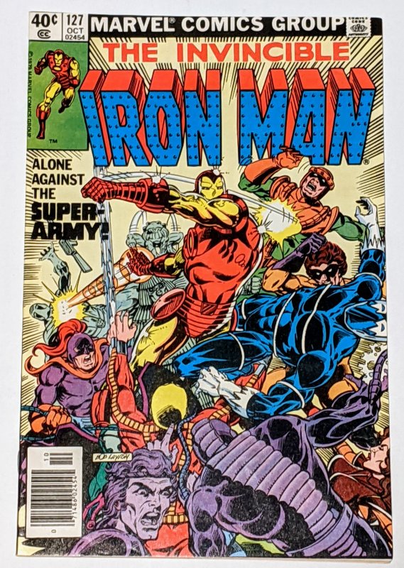 Iron Man #127 (Oct 1979, Marvel) FN+ 6.5 Beetle and Porcupine appearance