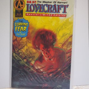 H.P. Lovecraft The Lurking Fear #1 (1991) in Full Color NM Limited Edition #5433