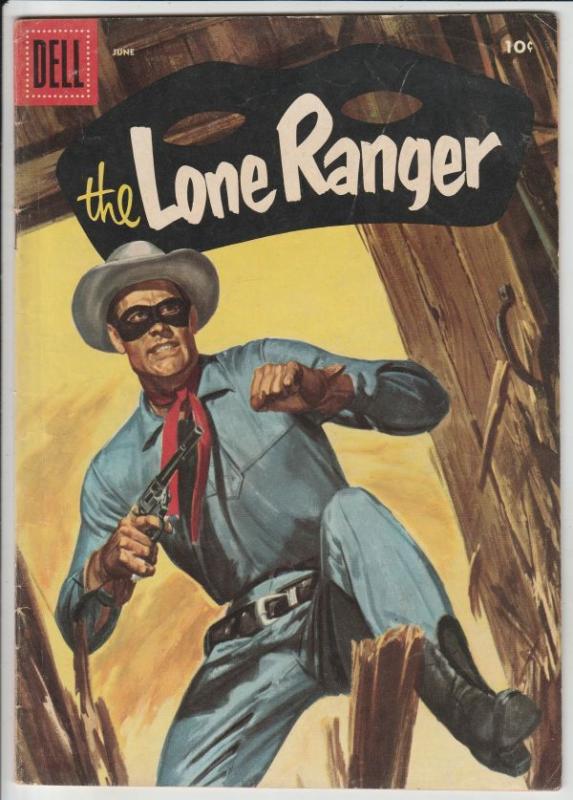 Lone Ranger, The #96 (Jun-56) VF+ High-Grade The Lone Ranger, Tonto, Silver