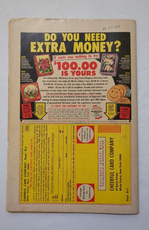 Reggie's Wise Guy Jokes #23 (1972) VG 4.0