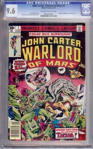 John Carter, Warlord of Mars #1 (Marvel, 1977) CGC 9.6