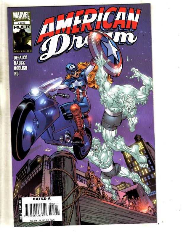 5 Marvel Comics American Dream 1 2 4 5 + King Size Spider-Man Summer Special TP6