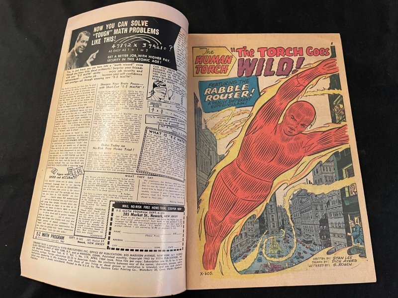 STRANGE TALES #119 VG Condition