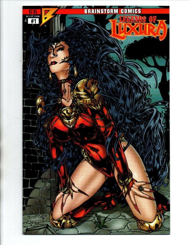 Legends of Luxura #1 - Vamperotica - sexy vampire girl - Brainstorm - NM