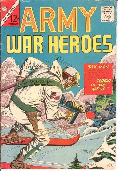 ARMY WAR HEROES (1963-1970 CH) 10 G-VG  September 1965 COMICS BOOK