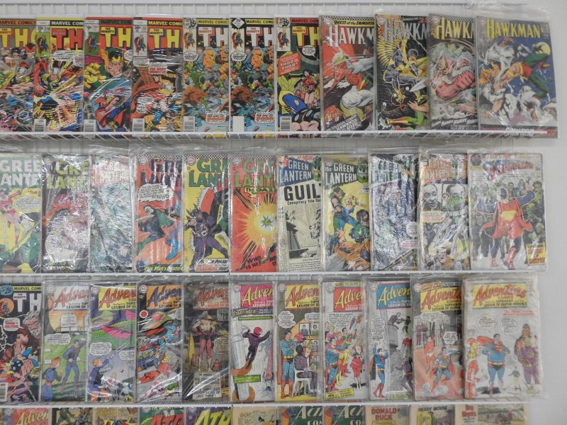 Huge Lot 120+ Silver/Bronze Comics W/ Green Lantern, Aquaman, +More! See desc