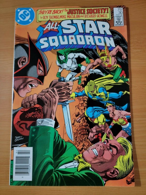 All-Star Squadron #30 Newsstand Variant ~ NEAR MINT NM ~ 1984 DC Comics