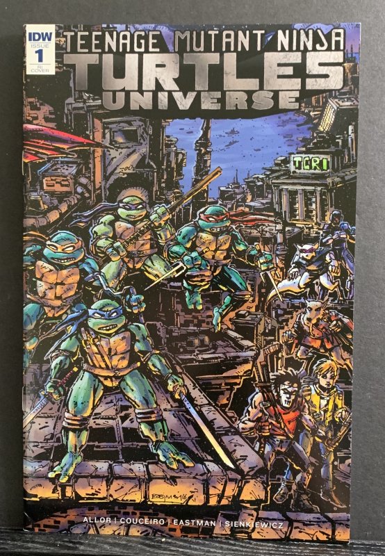 Teenage Mutant Ninja Turtles Universe #1 (2016) 1:25 Kevin Eastman Variant Cover