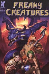 FREAKY CREATURES #1 VF/NM PROMO BOOK RARE ABANDON