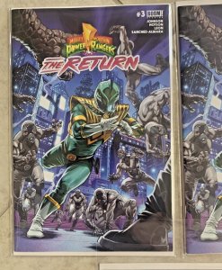 MIGHTY MORPHIN POWER RANGERS THE RETURN #3 | 5 VARIANT COVERS | FOIL, B&W, TRADE