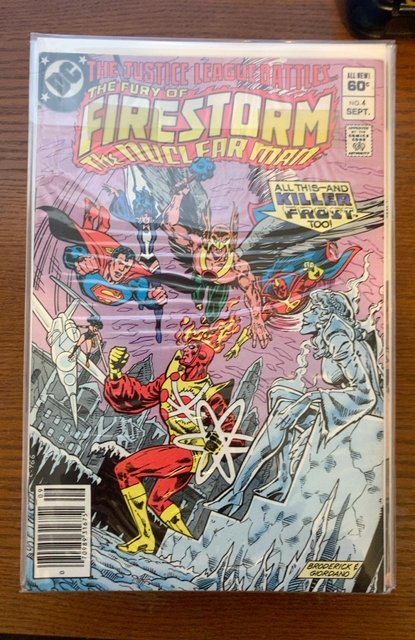 The Fury of Firestorm #4 Newsstand Edition (1982)