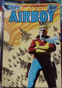 AIRBOY #  7  1986 ECLIPSE COMICS CHUCK DIXON