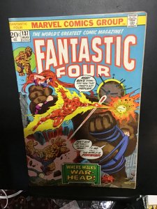 Fantastic Four #137 (1973)  high-grade 1st Warhead! Medusa keep VF/NM Wow!