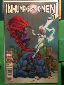 Inhumans vs X-Men #0